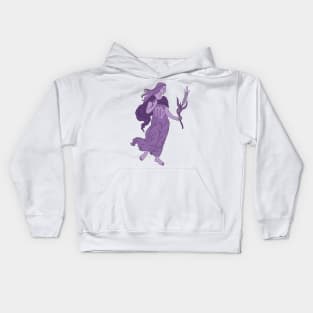 Virgo (Light Purple) Kids Hoodie